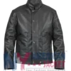 Divergent Theo James Black Leather Jacket