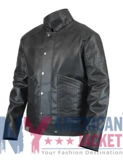 Divergent Theo James Leather Black Jacket