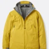 Downpour Mountain Waterproof Rab Jacket Yellow