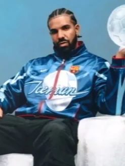 Drake Iceman x FC Barcelona Jacket