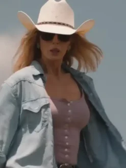 Dutton Ranch S01 Kelly Reilly Denim Jacket