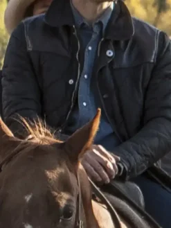 Dutton Ranch S01 Wes Bentley Black Jacket