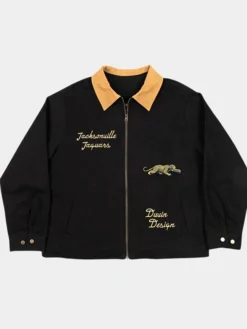 Duvin x Jacksonville Jaguars Black Cotton Work Jacket