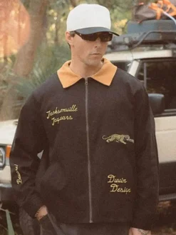 Duvin x Jacksonville Jaguars Cotton Black Work Jacket