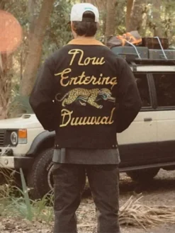 Duvin x Jacksonville Jaguars Work Black Cotton Jacket