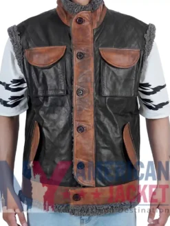 Dwayne Johnson Leather Jumanji The Next Level Vest