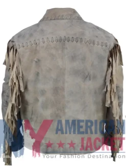 Ennis Yellowstone Origin 1883 Fringe Suede Jacket
