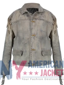 Ennis Yellowstone Origin 1883 Suede Fringe Jacket