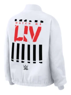 Liv Morgan Erin Andrews White Bomber Jacket