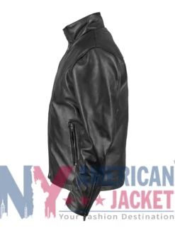 Ethan Hunt Mission Impossible 05 Leather Black Jacket