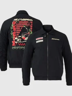 F1 Grand Prix Monaco Gp McLaren Heritage Hero Black Jacket For Sale