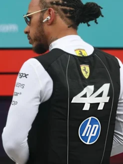 F1 Miami Grand Prix Lewis Hamilton Black Vest