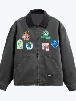 FIFA World Cup 2026 Work Black Jacket