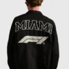 Formula 1 x Pacsun Miami Black Work Jacket