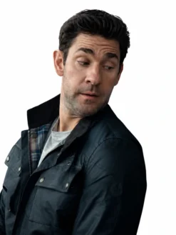 Ghost War John Krasinski Suede Jacket