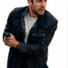 Ghost War Suede John Krasinski Jacket
