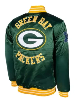 Alternative view of Green Bay Packers Super Bowl XXXI Satin Jacket