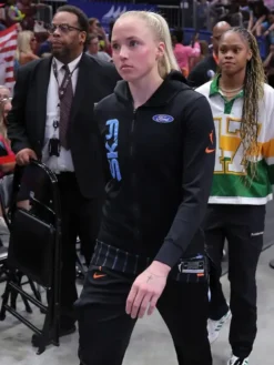 Hailey Van Lith Chicago Sky Black Jacket