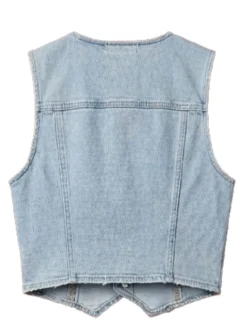 Hannah Wells Off Campus S01 Blue Vest