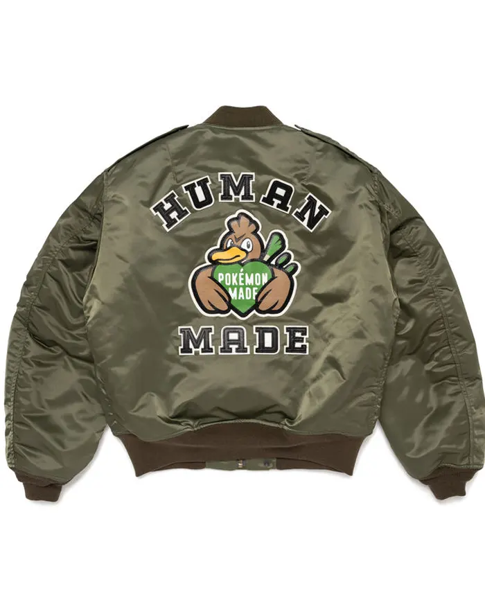 Shop Human Made x Pokemon Made Bomber Jacket - NY American Jacket