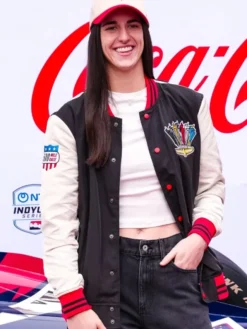 Indy 500 Caitlin Clark Bomber Jacket