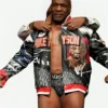 Iron Mike Tyson Genuine Leather Jacket