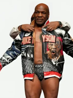 Iron Mike Tyson Genuine Leather Jacket