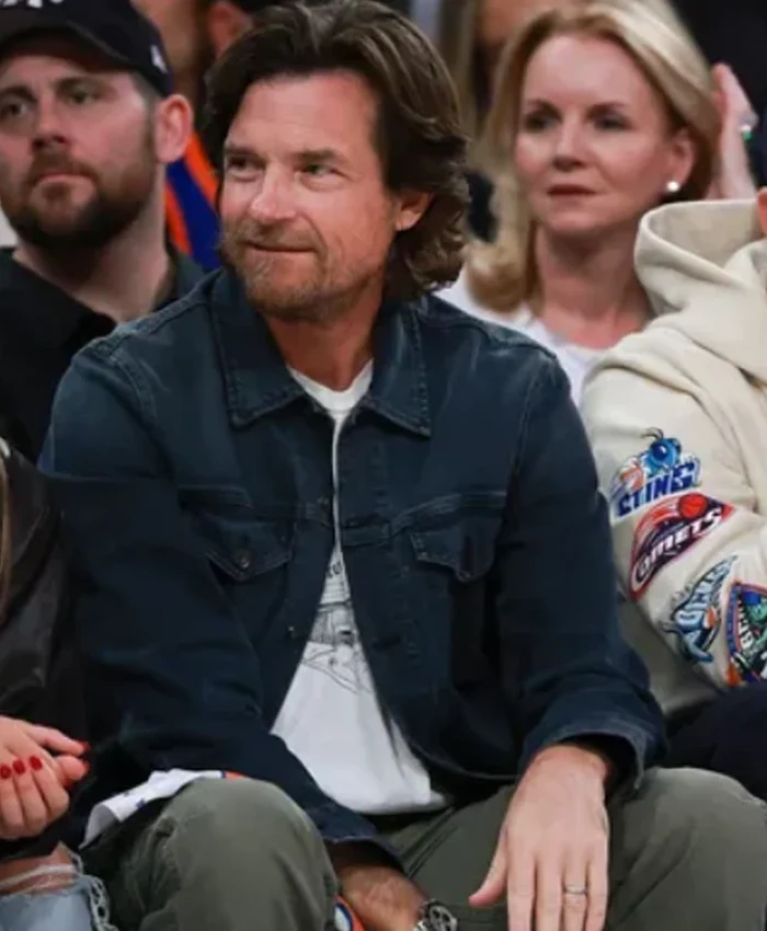 Jason Bateman Knicks vs. Cavs Game 2 Denim Jacket