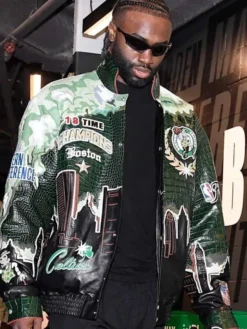 Jaylen Brown 18 Time Champion Jacket