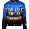Jeff Hamilton Karl-Anthony Towns NY Knicks Skyline Jacket