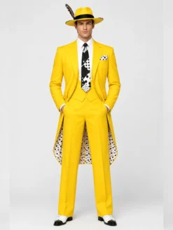 The Mask Movie Yellow Costume Suit