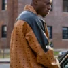 Joey-Bada-Power-Book-III-Raising-Kanan-Orange-And-Black-Leather-Jacket-For-Sale.webp