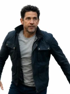 John Krasinski Ghost War Suede Jacket