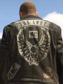 Johnny The Lost MC GTA 5 Black Leather Jacket
