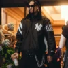 Jordan Clarkson NY Yankees Retro Full-Zip Jacket