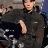 Jungkook Calvin Klein Black Denim Trucker Jacket