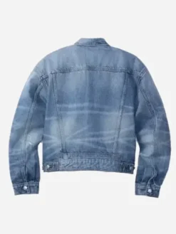 Jungkook Calvin Klein Denim Blue Trucker Jacket