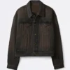 Jungkook Calvin Klein Trucker Black Denim Jacket