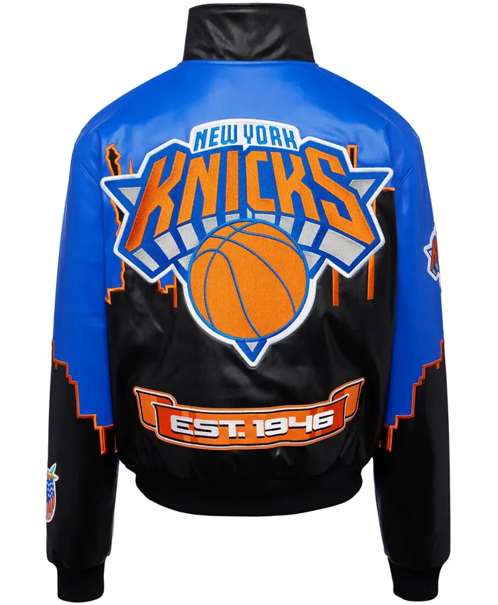 Karl-Anthony Towns Jeff Hamilton NY Knicks Skyline Jacket