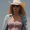 Kelly Reilly Dutton Ranch S01 Denim Jacket