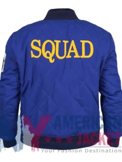 Kelly Severide Chicago P.D. Blue Quilted Jacket