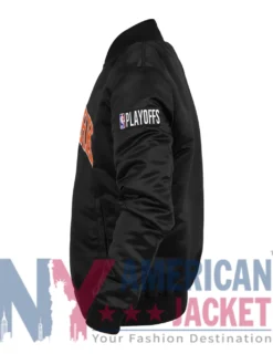 Kith Giorgio Armani x New York Knicks Black Satin Jacket