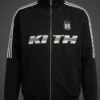 Kith x Messi x Adidas Football Black Suede Jacket