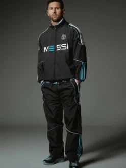 Kith x Messi x Adidas Football Black Track Jacket