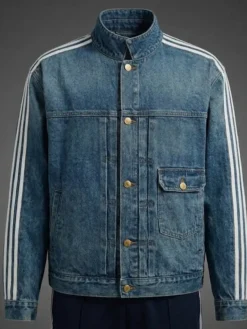 Kith x Messi x Adidas Football Denim Jacket