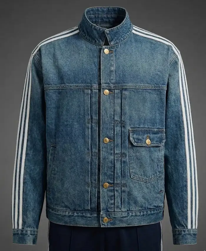 Kith x Messi x Adidas Football Denim Jacket