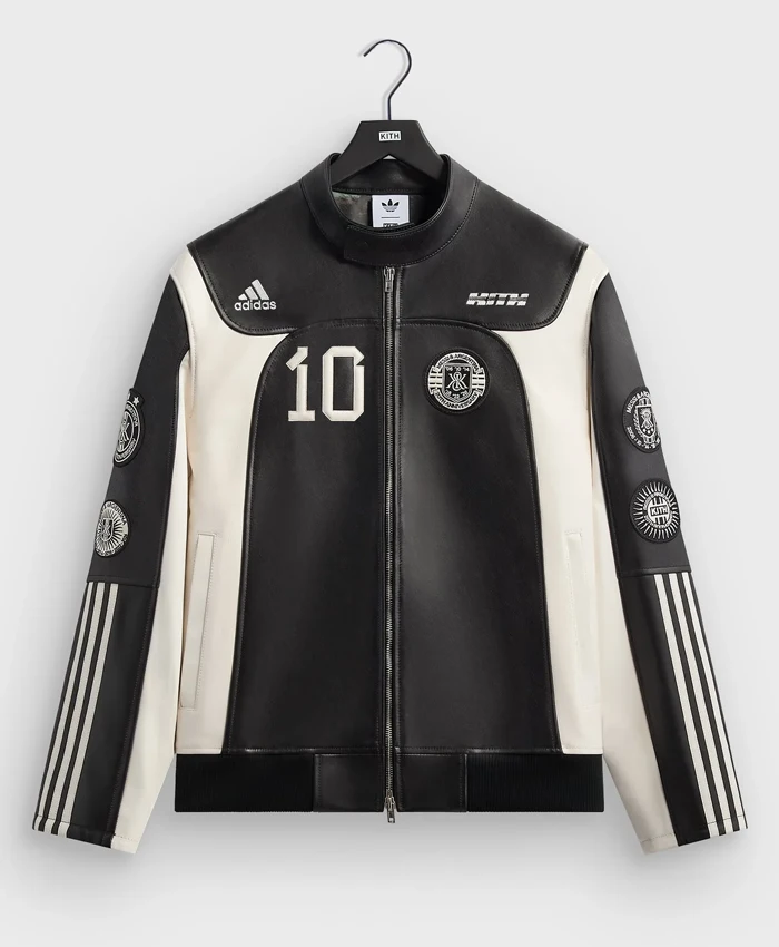 Kith x Messi x Adidas Football Leather Jacket | Kith x Messi