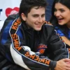 Knicks vs. Cavs Final Leather Timothée Chalamet Jacket
