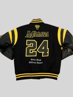 Kobe Bryant Collage Legends Varsity Jacket