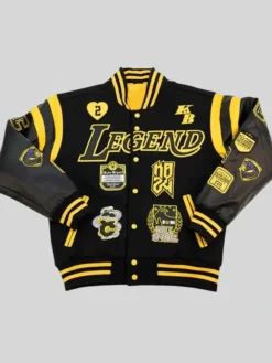 Kobe Bryant Legends Collage Varsity Jacket